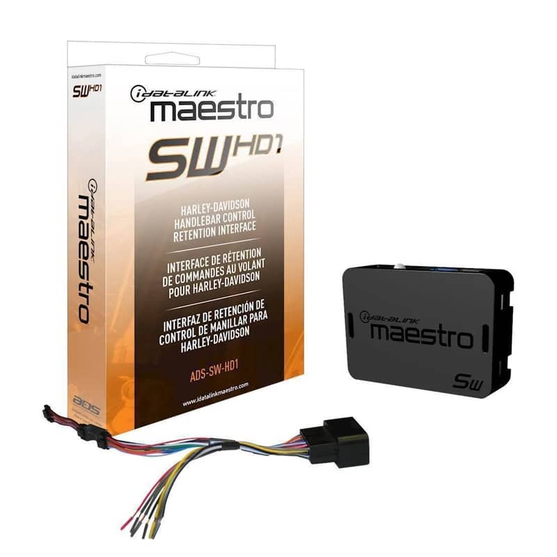 ADS-SW-HD1 | Harley Radio Replacement Kit Maestro Sw-hd1